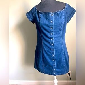 Denim dress